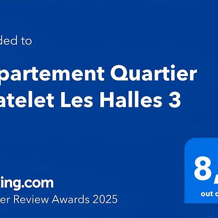 Appartement Quartier Chatelet Les Halles 3 Free Netflix Париж Екстериор снимка