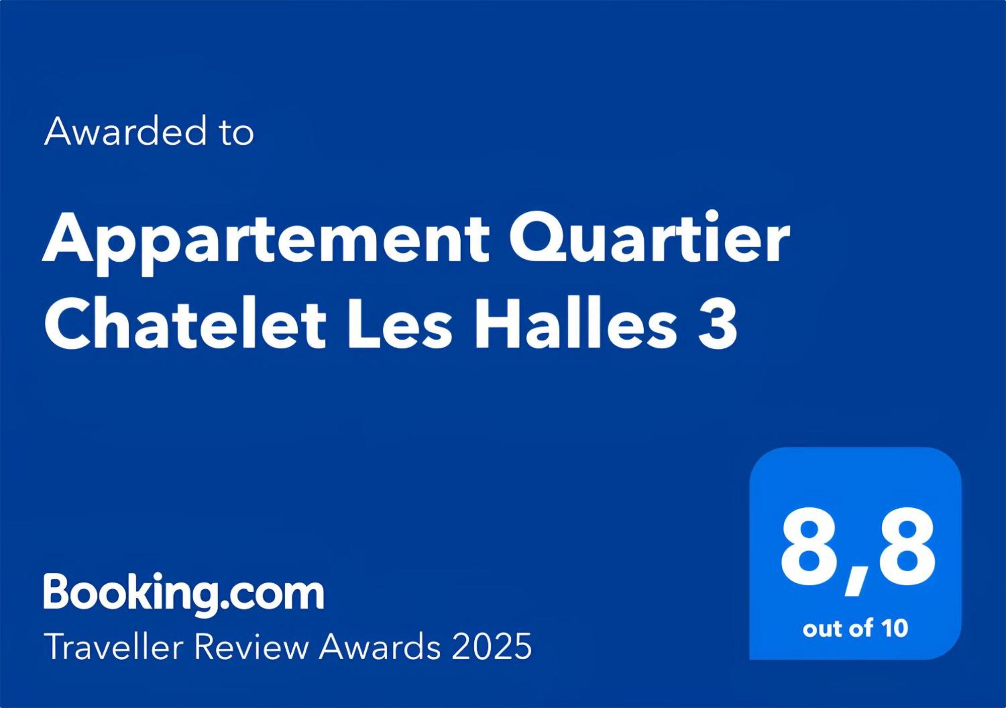 Appartement Quartier Chatelet Les Halles 3 Free Netflix Париж Екстериор снимка
